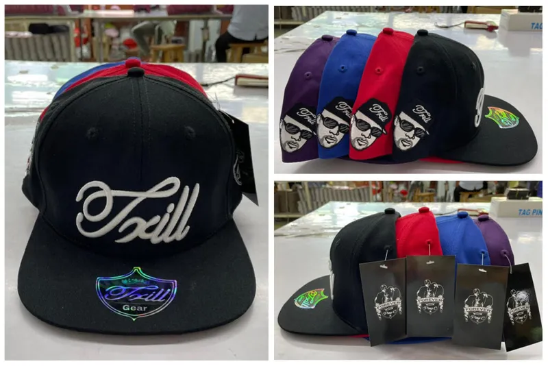 Official TRILL GEAR hats in multiple colors