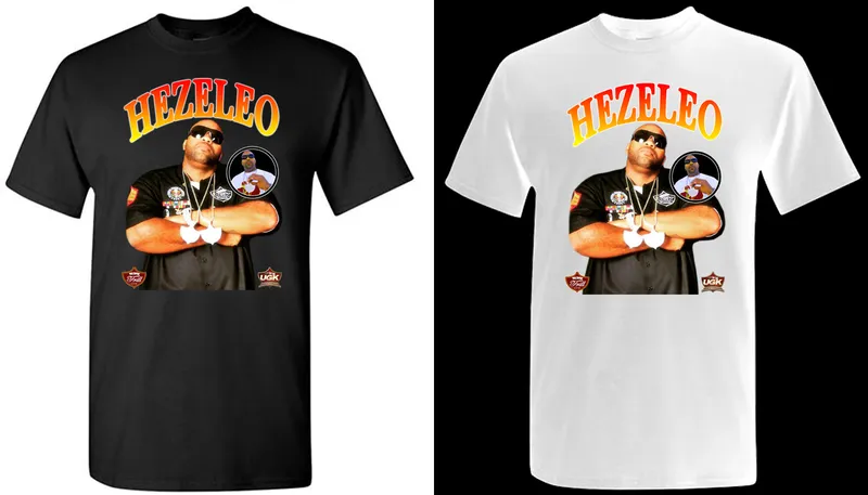 Vintage-style Hezeleo graphic tees
