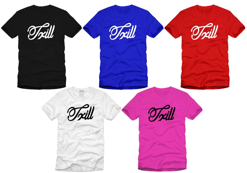 TRILL logo t-shirts